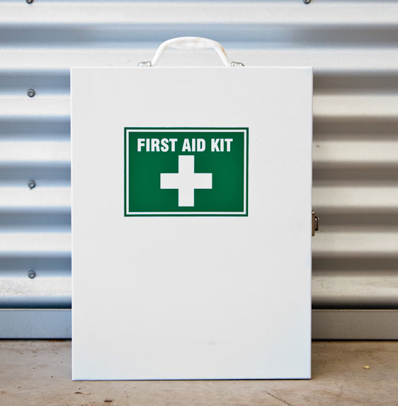 first aid box